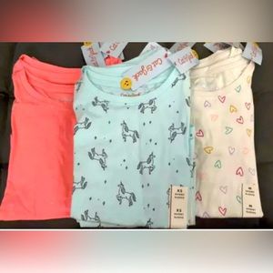 Cat & Jack girls t-shirts Set of 3!!!!